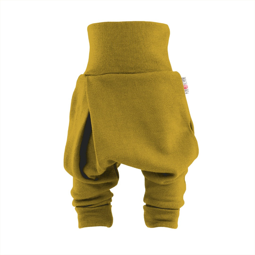 Kaschmir Mitwachshose Gold