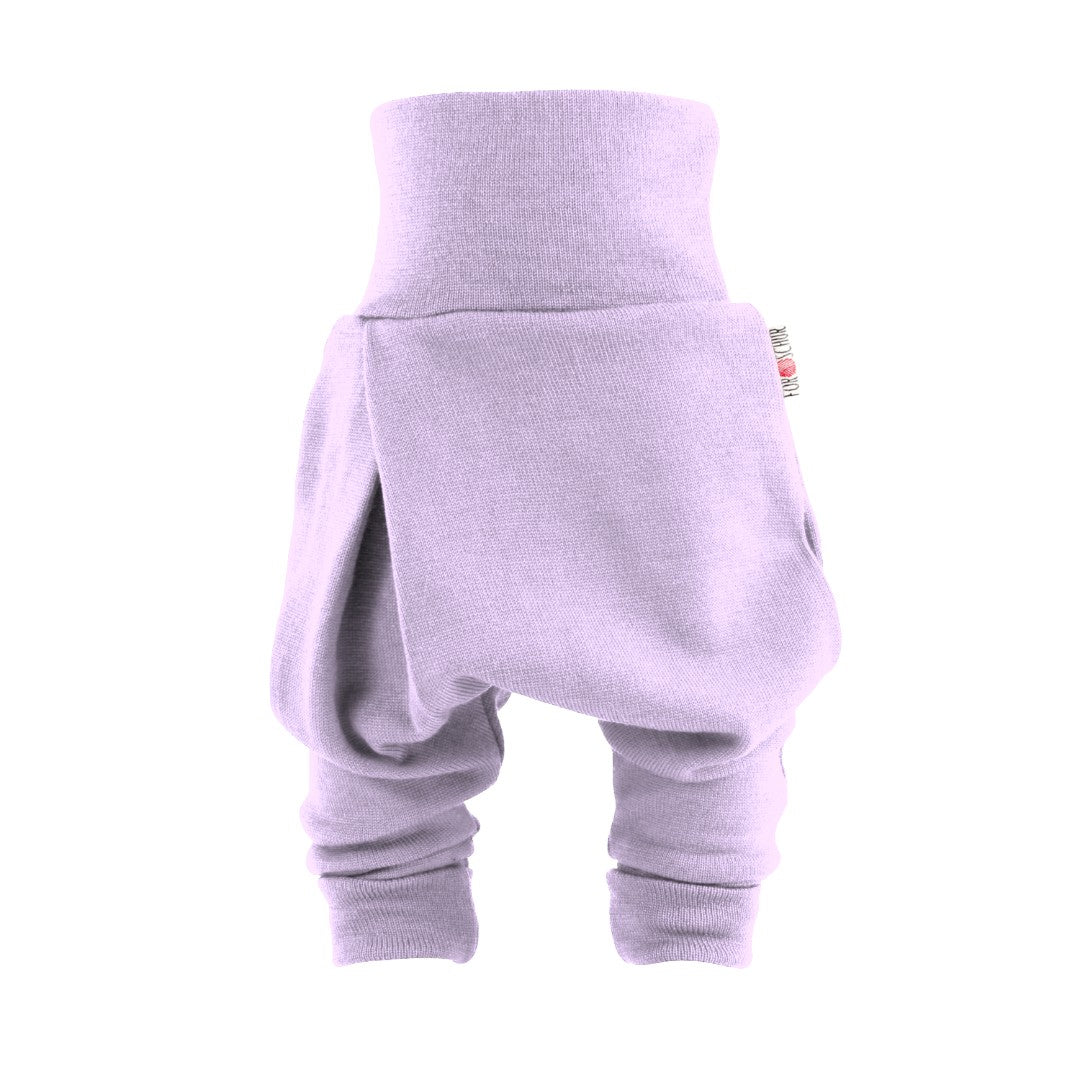 Kaschmir Baby Mitwachshose Nachtviole