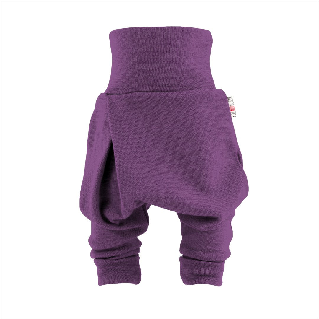 Kaschmir Baby Mitwachshose helle Pflaume