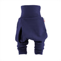 Upcycling Kaschmir Baby Mitwachshose Veilchen