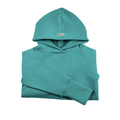Upcycling Kaschmir Hoodie Blau meliert - ForSchur