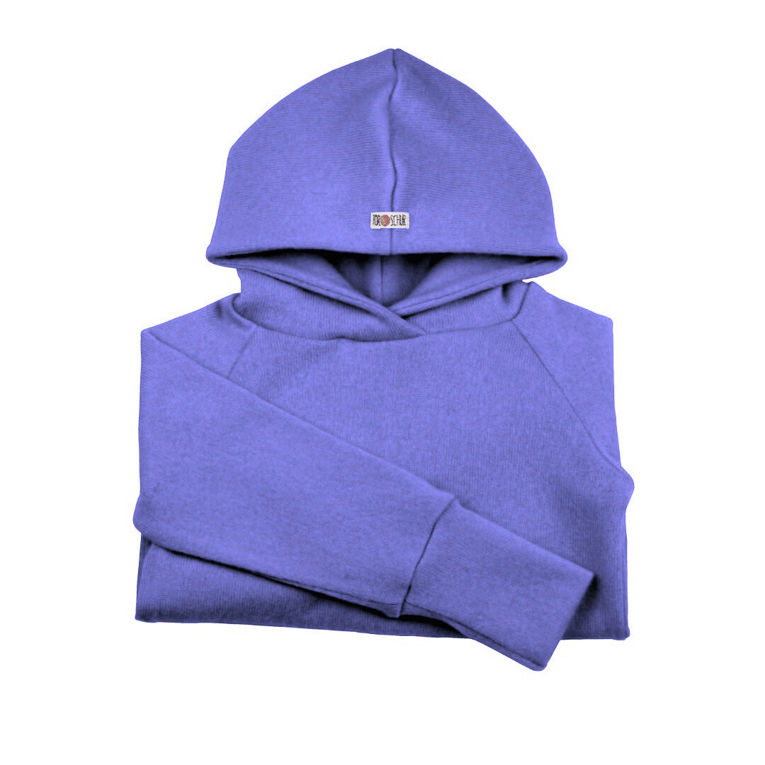 Upcycling Kaschmir Hoodie Blau - ForSchur