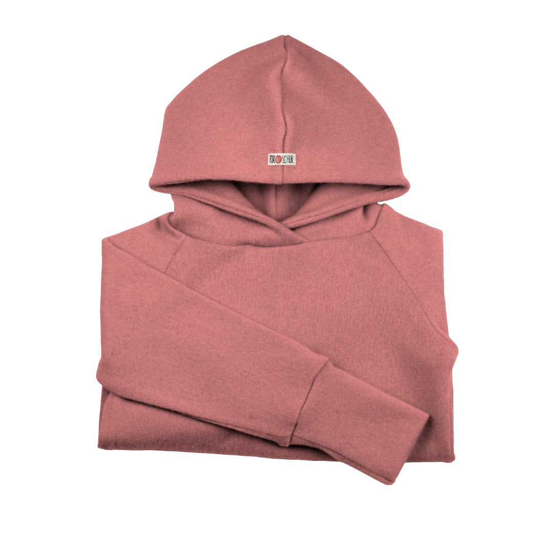 Upcycling Kaschmir Hoodie Anemone meliert - ForSchur