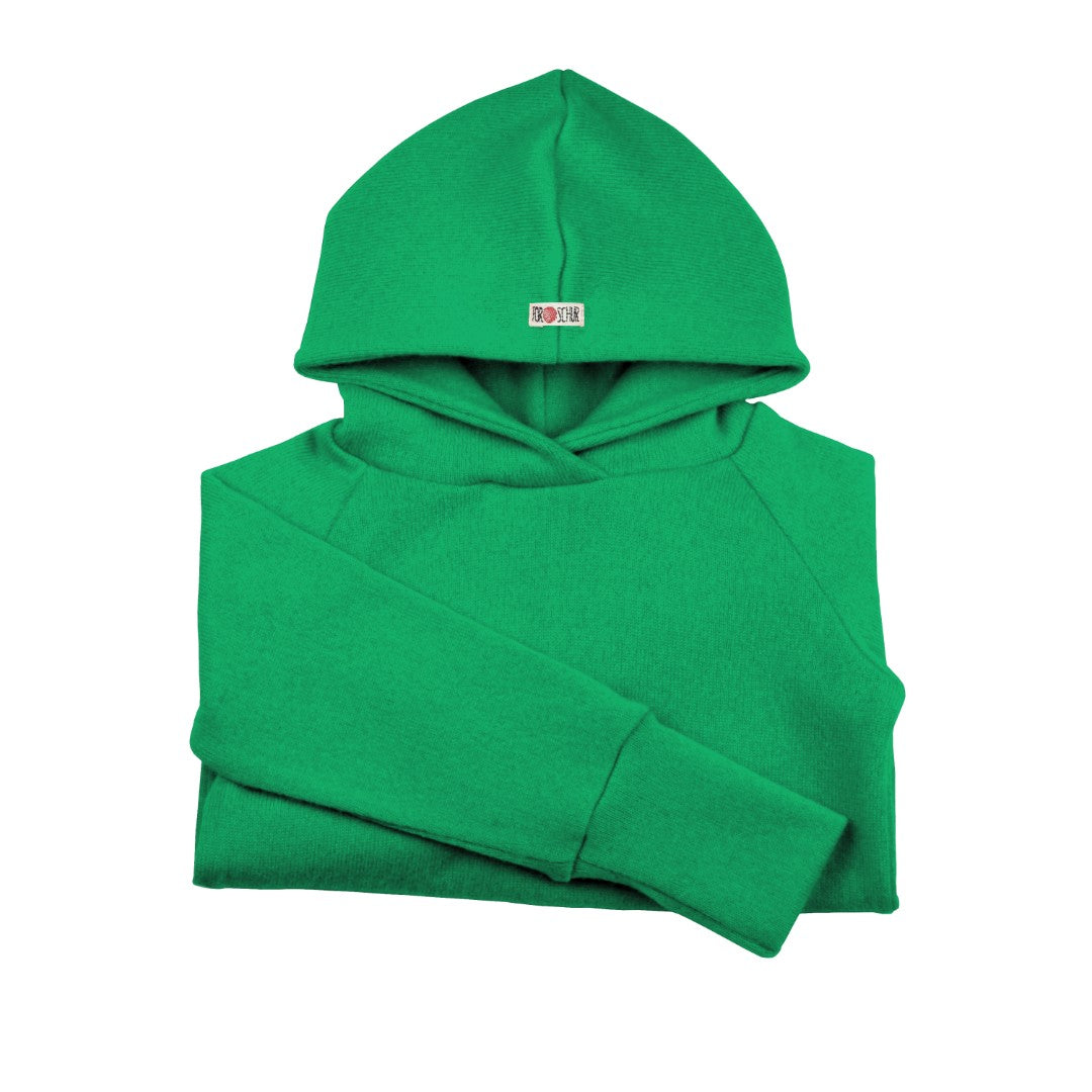 Upcycling Kaschmir Hoodie Eidechse - ForSchur