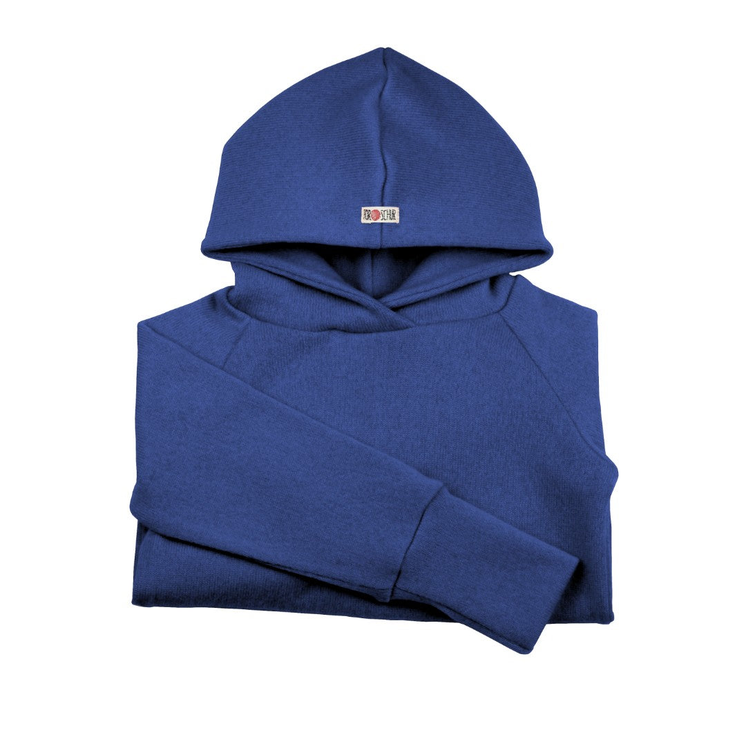 Upcycling Kaschmir Hoodie Tinte