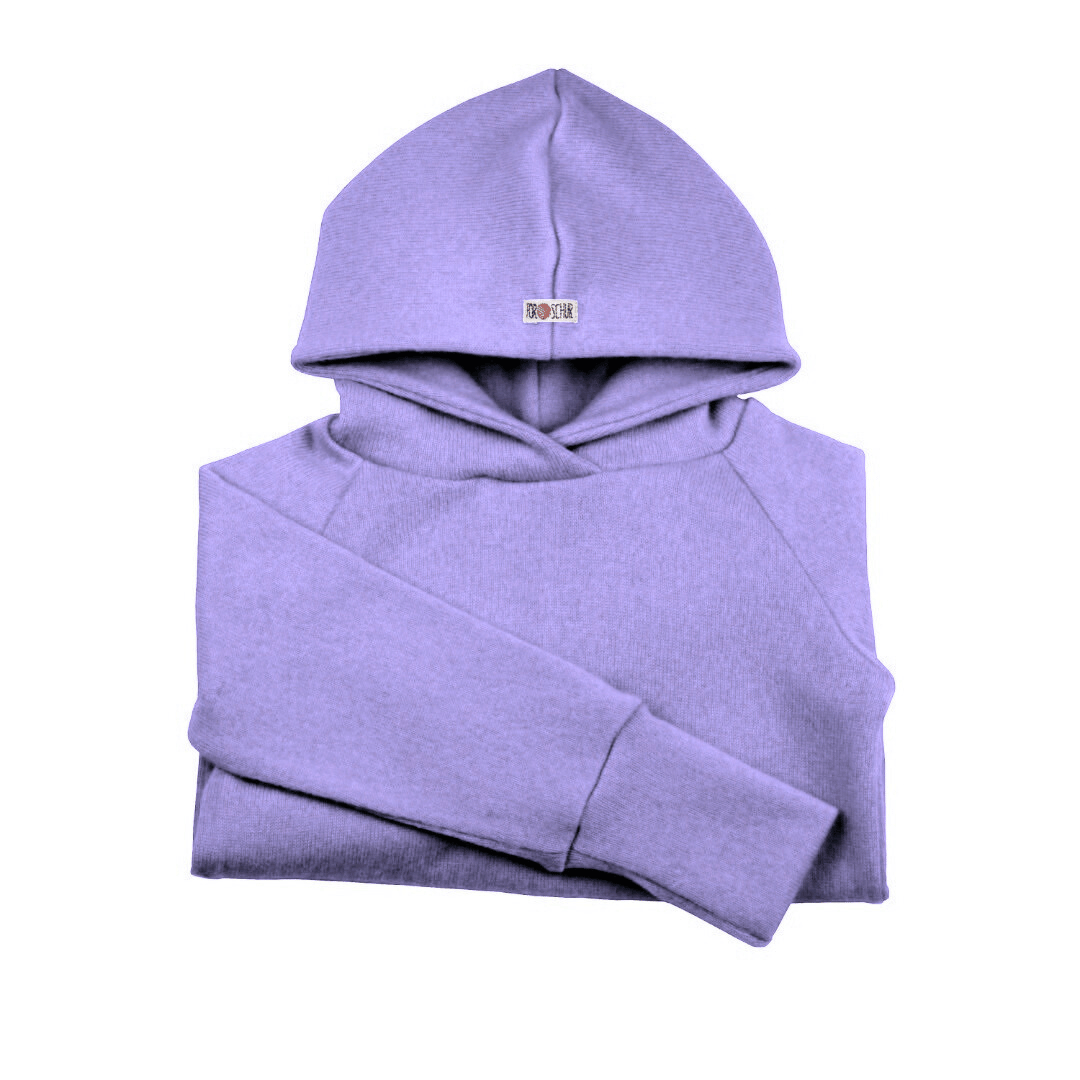 Upcycling Kaschmir Hoodie Lila - ForSchur