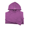 Upcycling Kaschmir Hoodie Lila
