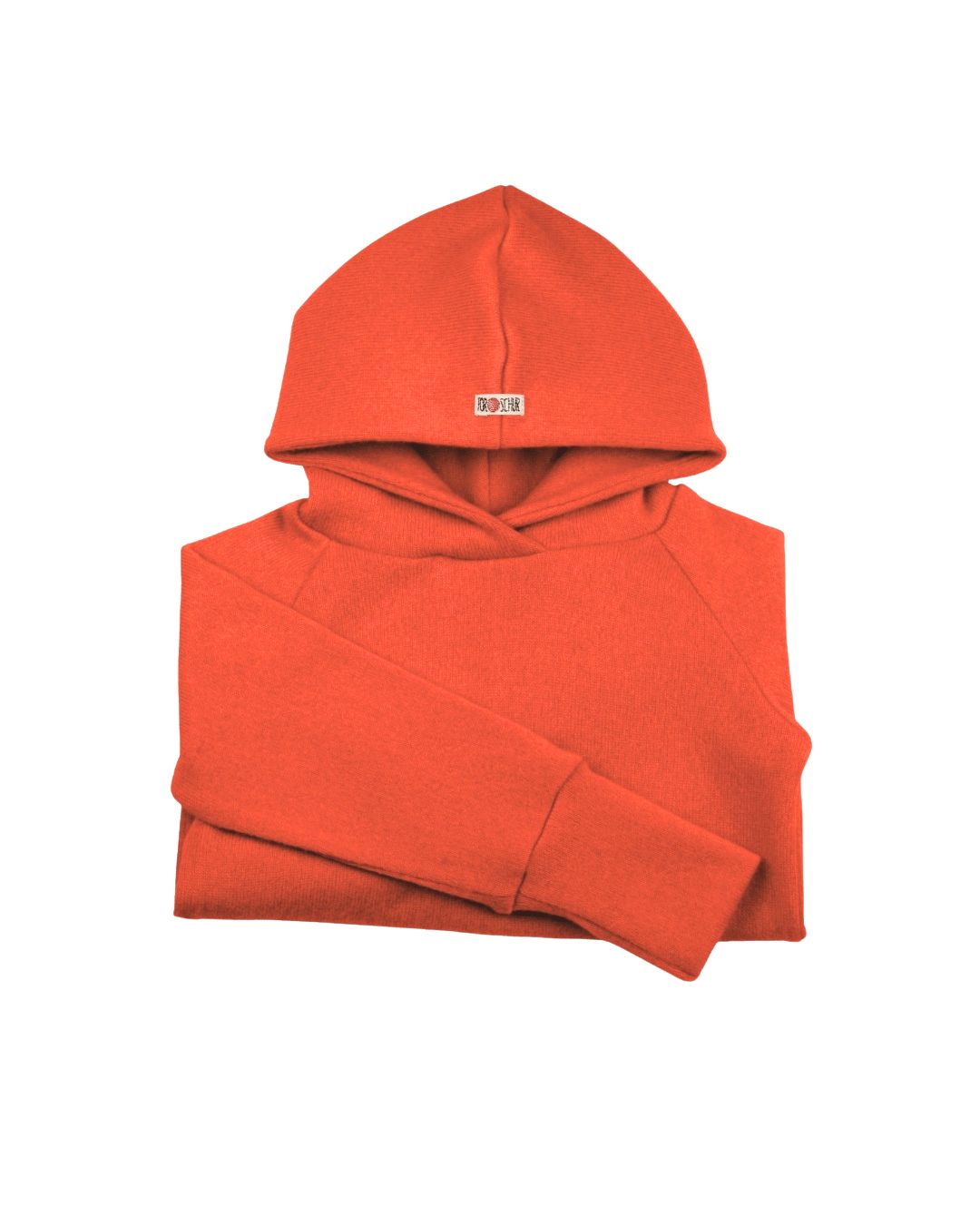 Kaschmir Kinder Hoodie Orange
