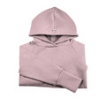 Upcycling Kaschmir Hoodie Rosa