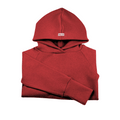 Upcycling Kaschmir Hoodie Rot