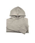 Kaschmir Kinder Hoodie Grau
