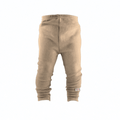 Upcycling Schmale Kaschmirhose Braun - ForSchur