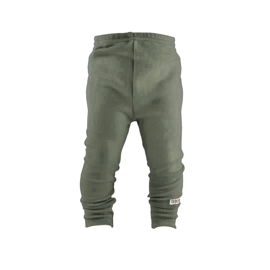 Upcycling Kaschmir Schmale Hose Grün - ForSchur