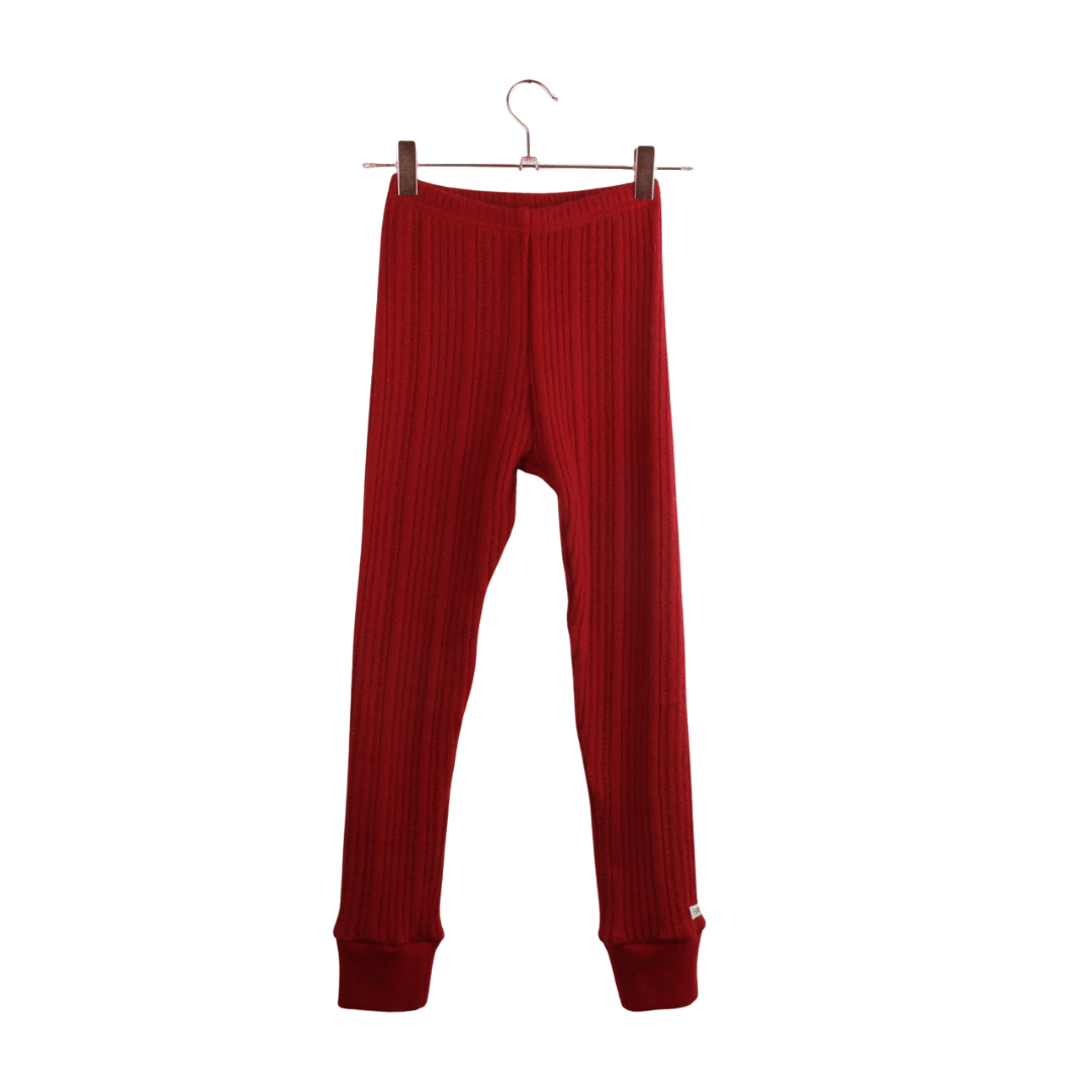 Upcycling Kaschmir Schmale Hose 122/128