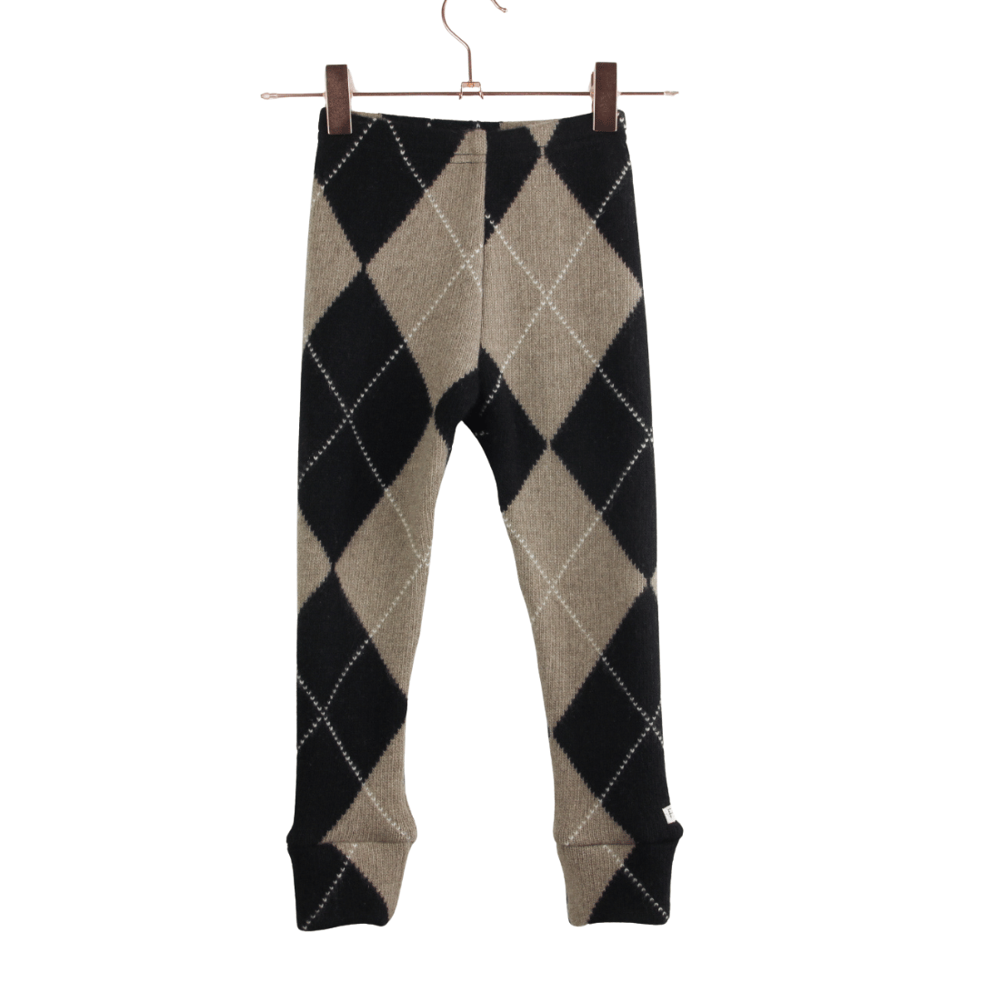 Upcycling Kaschmir Schmale Hose 98/104