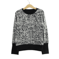 Upcycling Kaschmirpullover mit der Falte 110/116