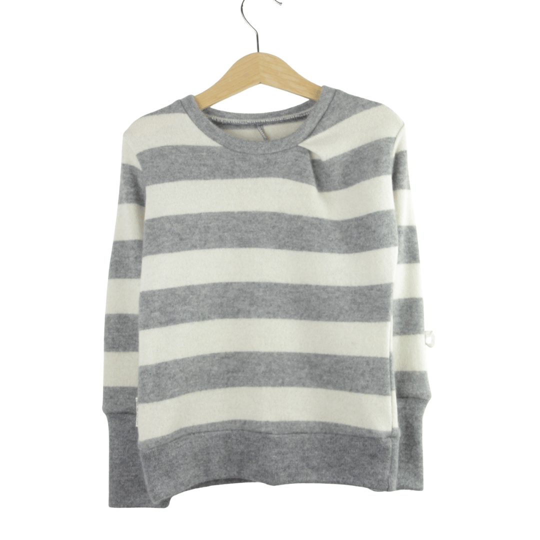 Upcycling Kaschmirpullover mit der Falte 98/104