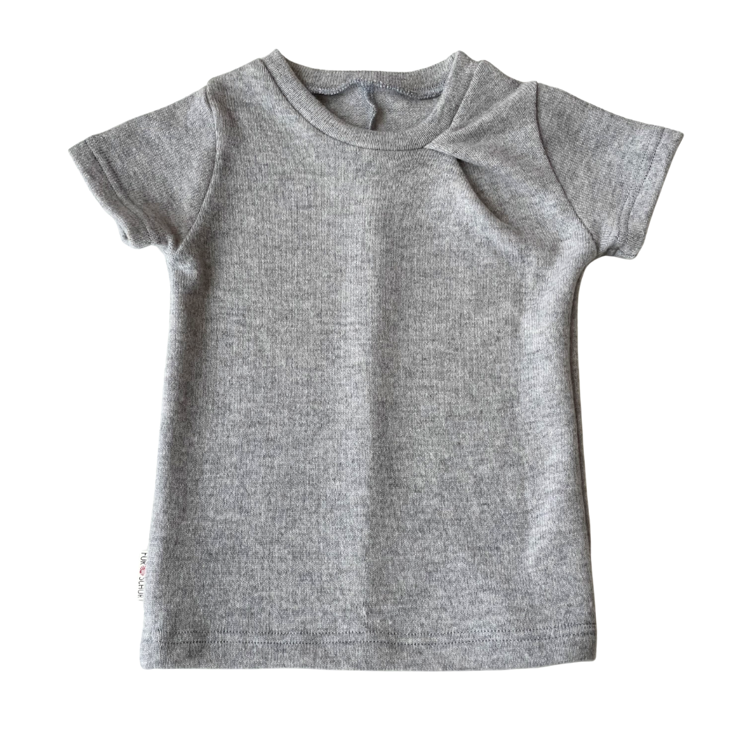 Kaschmir Kinder T-Shirt mit der Falte 86/92