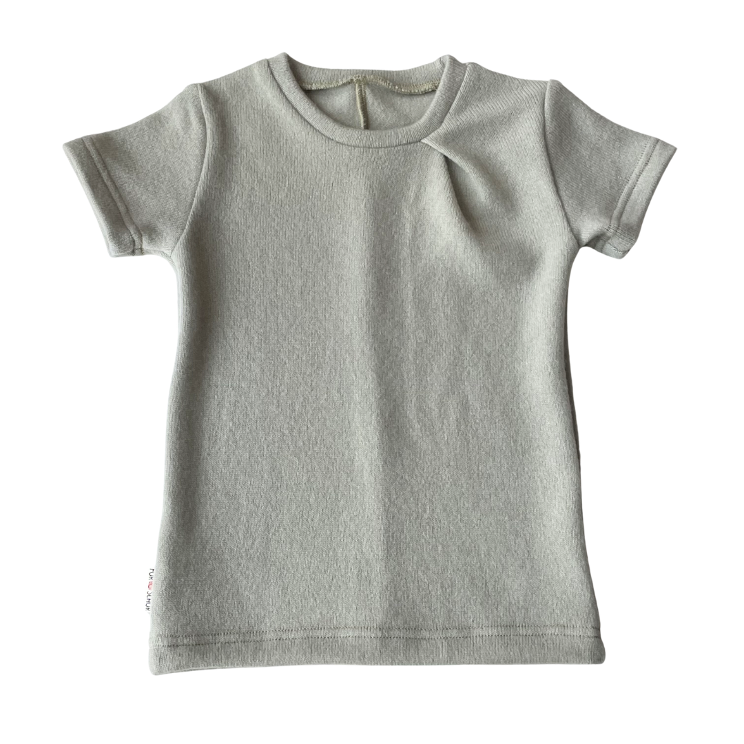 Kaschmir Kinder T-Shirt mit der Falte 98/104