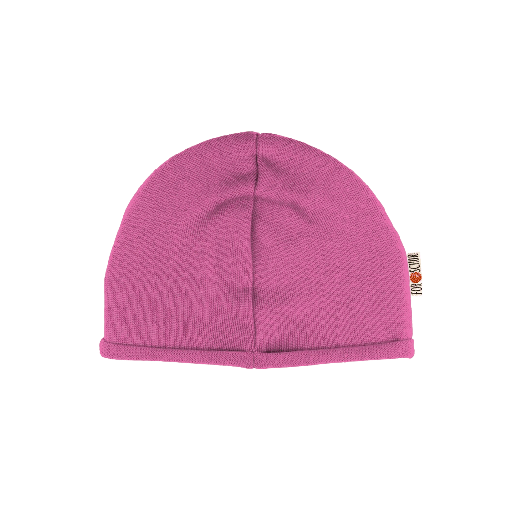 Upcycling Kaschmir Beanie Rosa