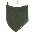 Upcycling Kaschmir Halstuch Grau/Grün meliert - ForSchur