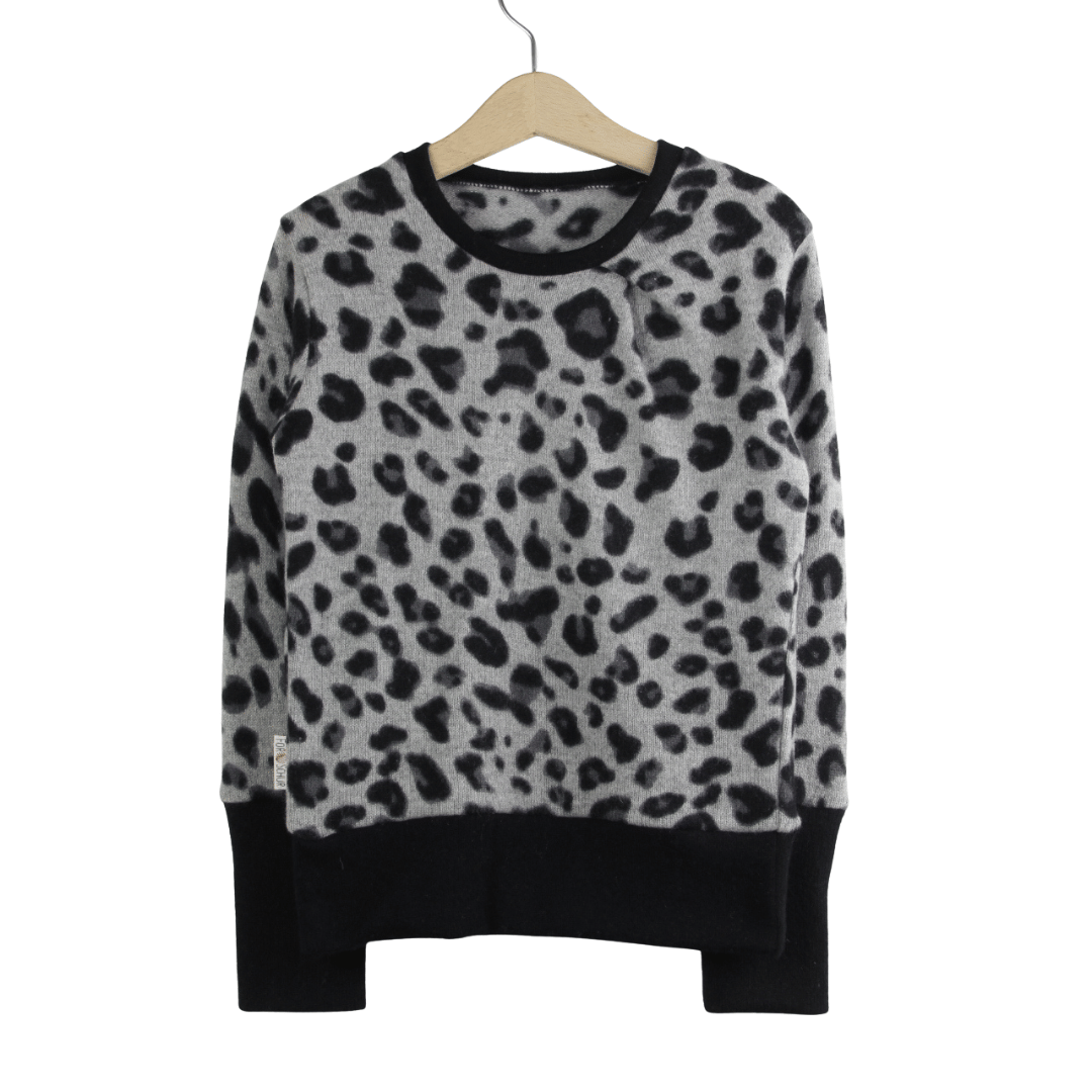 Upcycling Kaschmirpullover mit der Falte 110/116