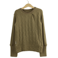Upcycling Kaschmirpullover mit der Falte 110/116