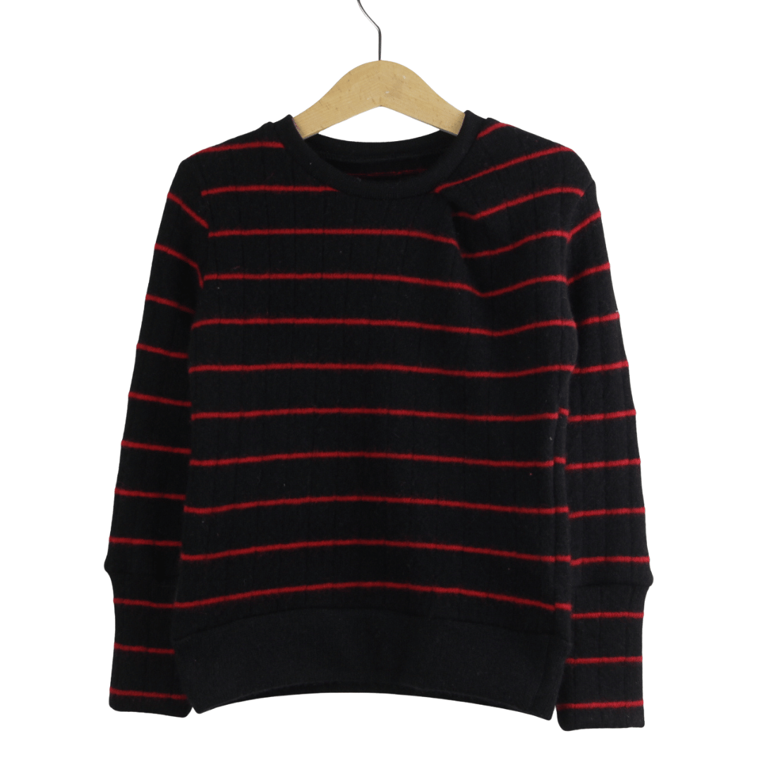 Upcycling Kaschmirpullover mit der Falte 98/104