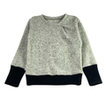 Upcycling Kaschmirpullover mit der Falte Grau