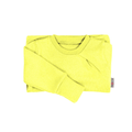 Upcycling Kaschmirpullover mit der Falte Gelb