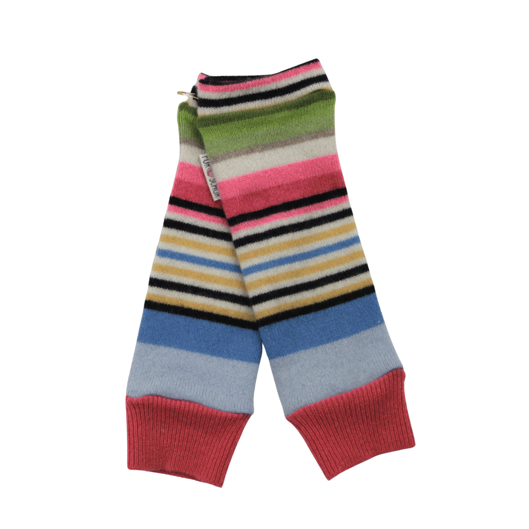 Upcycling Kaschmir Stulpen