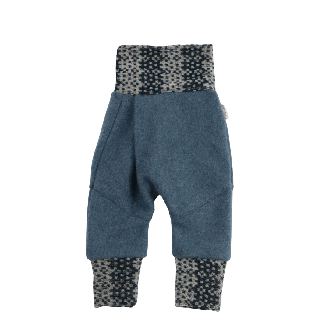 Upcycling Kaschmir Überhose Blau
