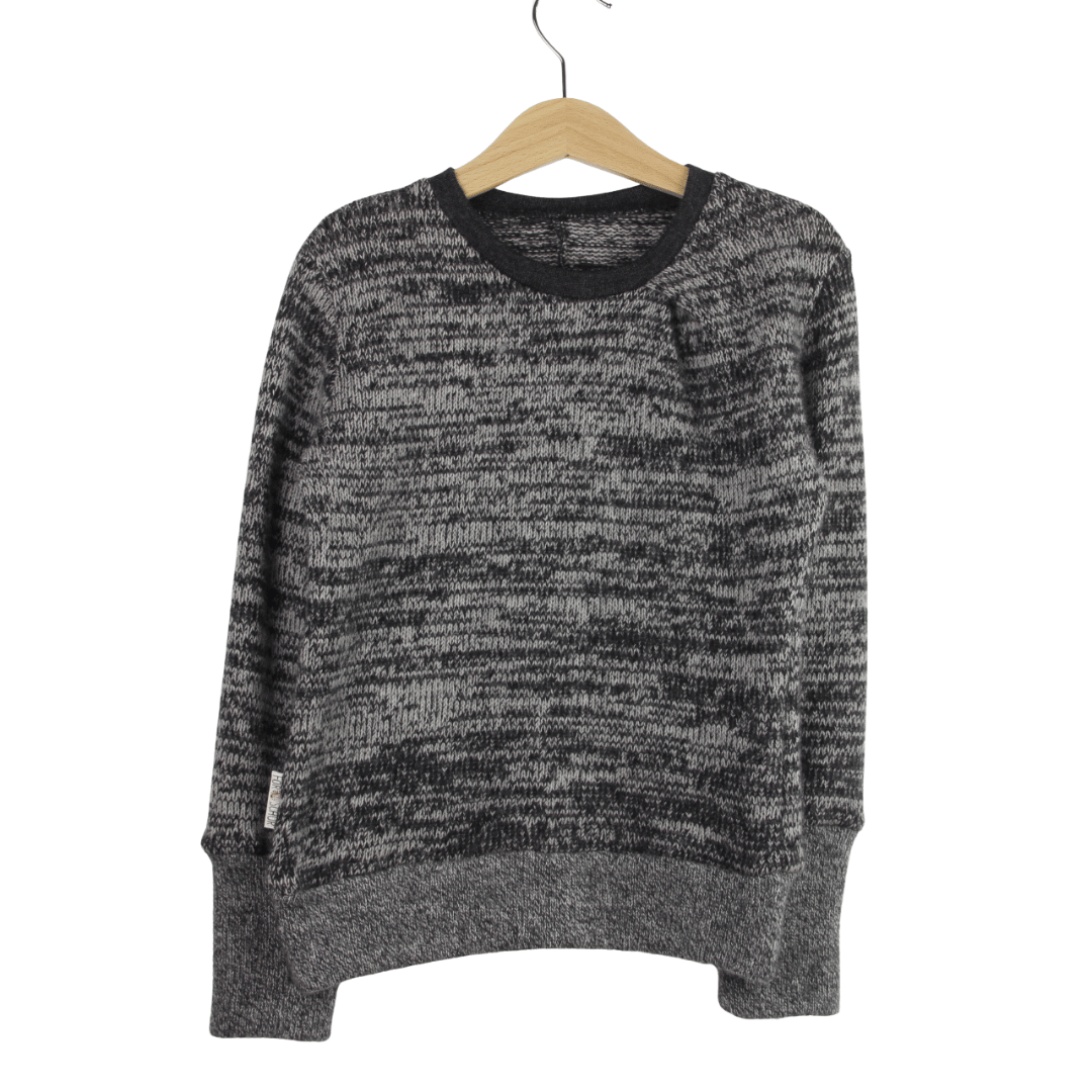 Upcycling Kaschmirpullover mit der Falte 98/104