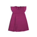 Upcycling Merino Kleid mit der Falte Lila - ForSchur