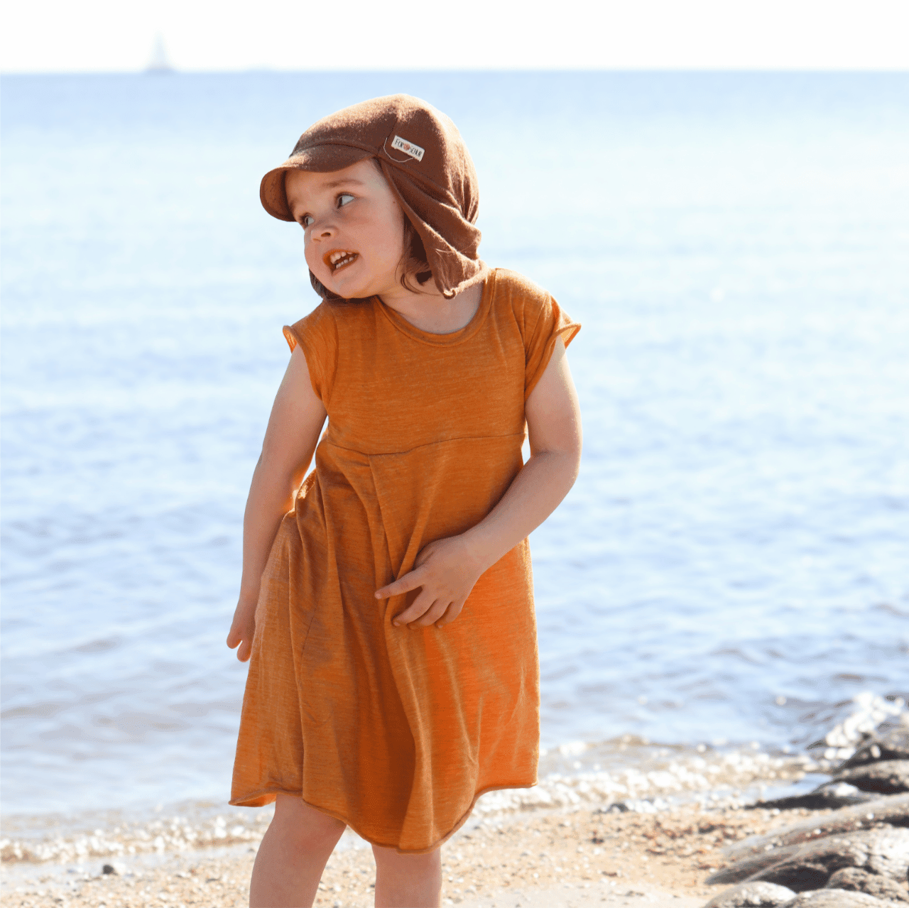 Kleid mit der Falte Sommermerino - ForSchur