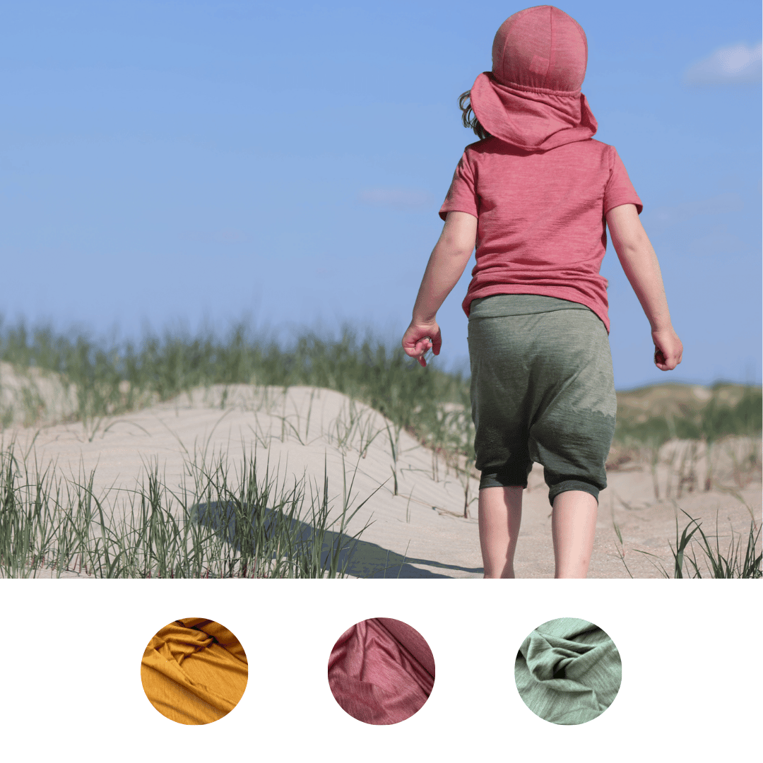 Kurze Mitwachshose Sommermerino