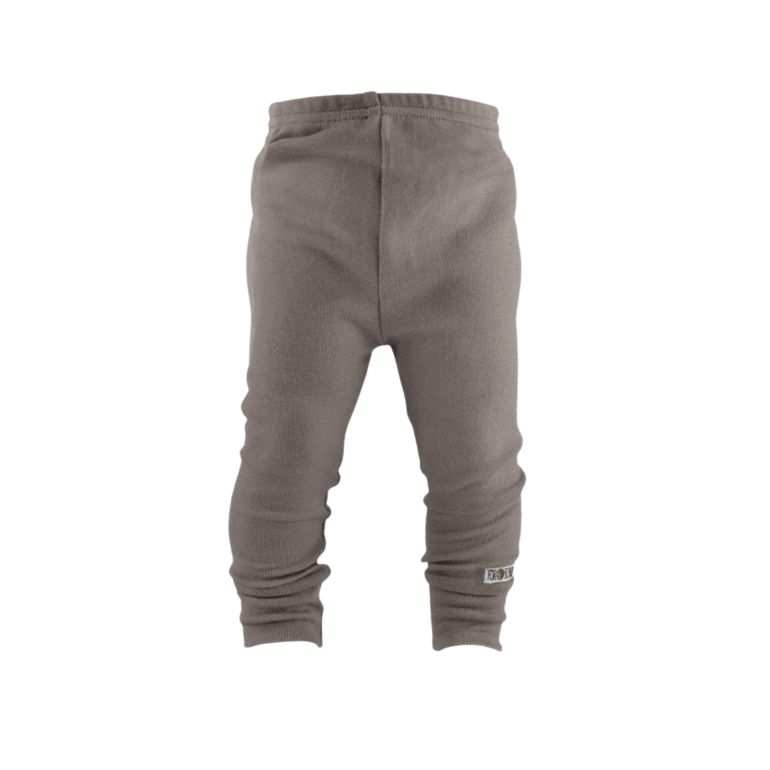 Schmale Kaschmir Kinderhose Lila