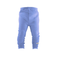 Schmale Kaschmir Babyhose Lila