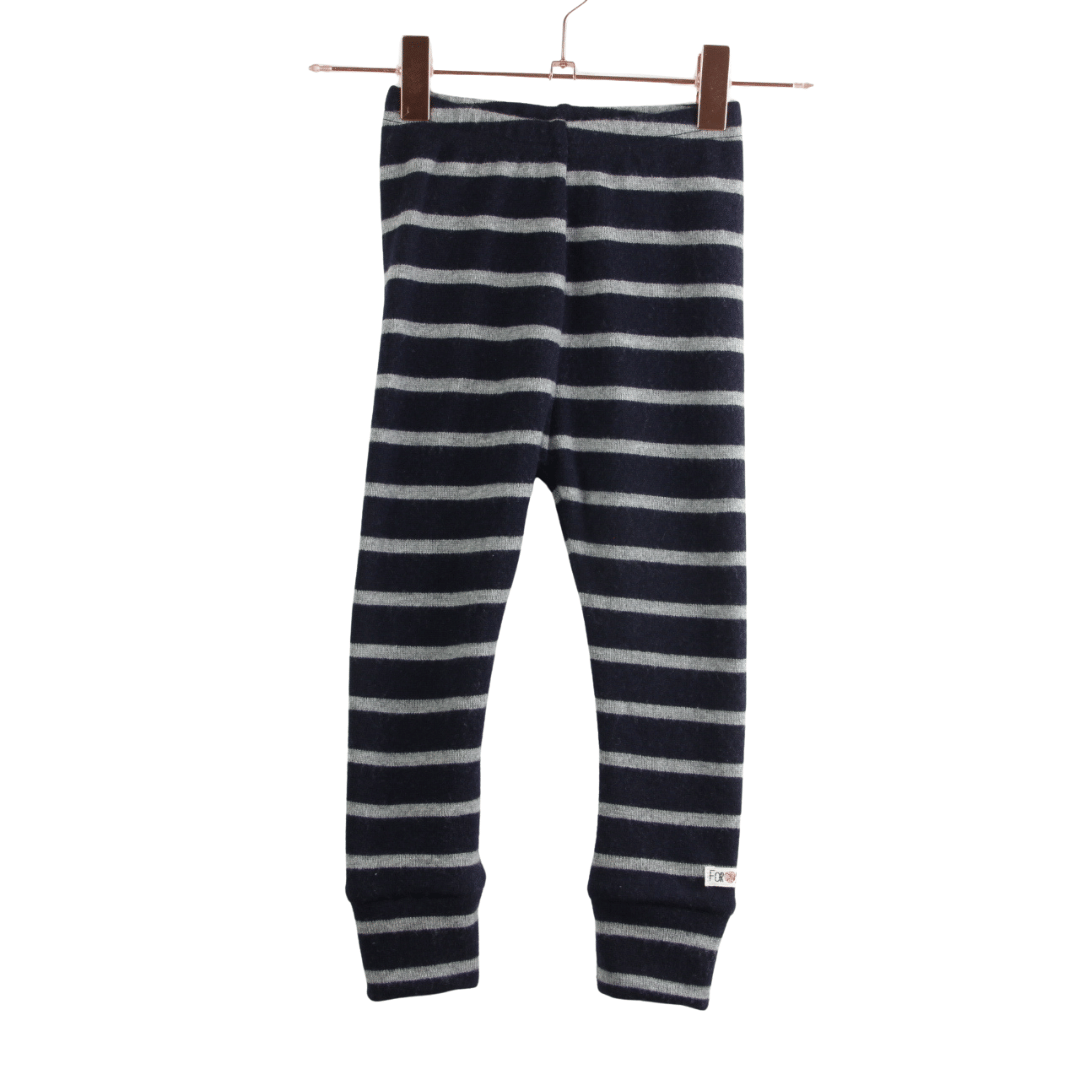 Upcycling Kaschmir Schmale Hose Gr.86/92