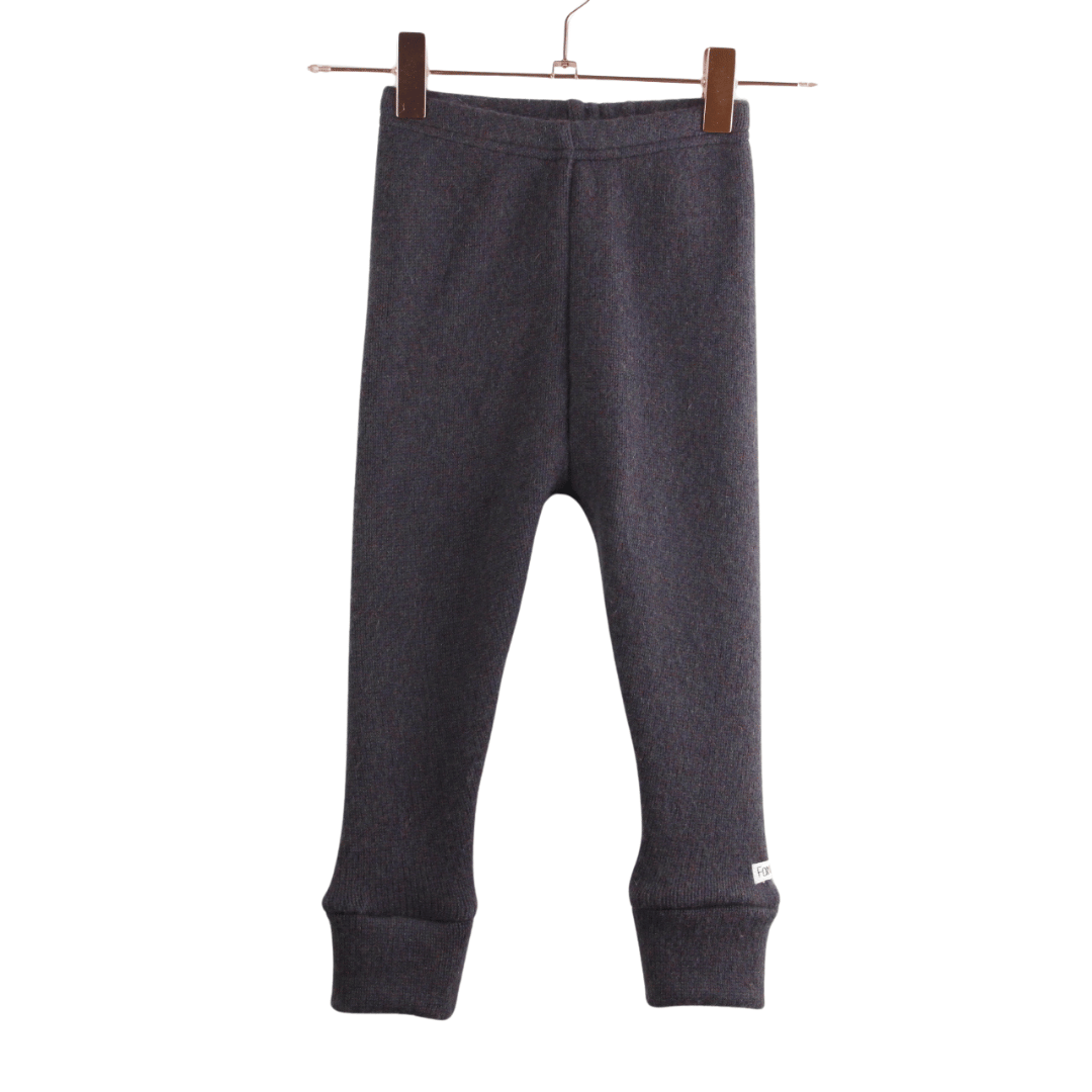 Upcycling Kaschmir Schmale Hose 86/92