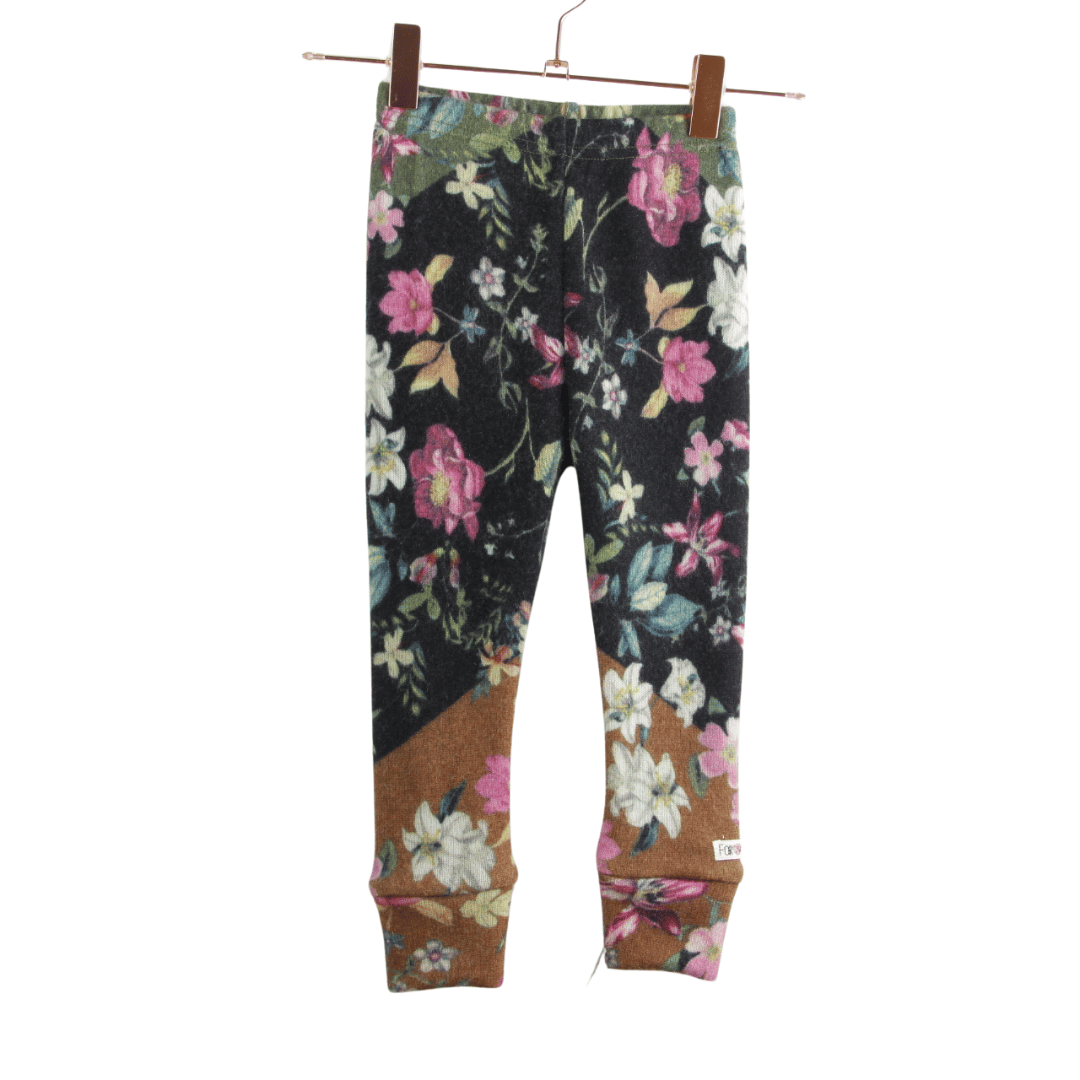 Upcycling Kaschmir Schmale Hose 86/92