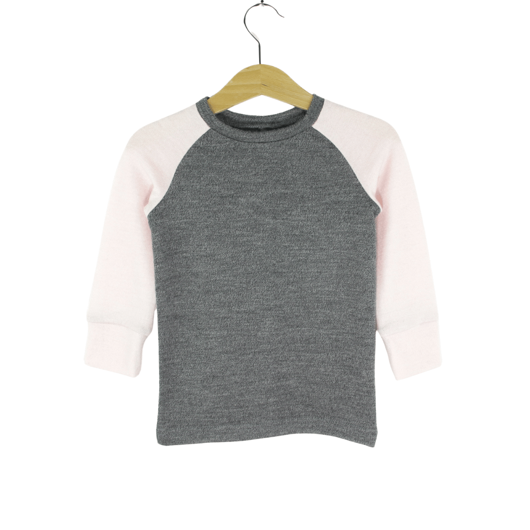 Upcycling Merino Kinder Longsleeve - ForSchur