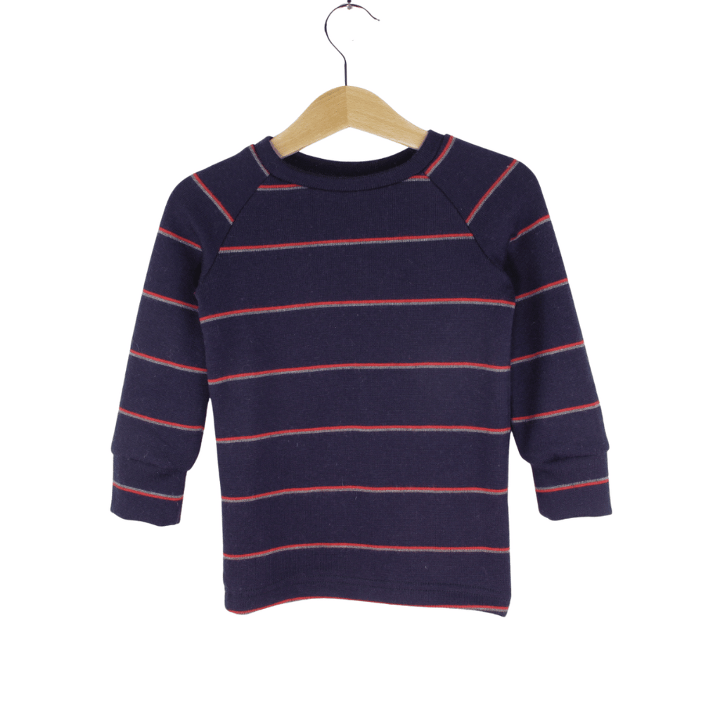 Upcycling Merino Kinder Longsleeve - ForSchur