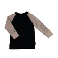 Upcycling Merino Kinder Longsleeve Blau