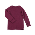 Upcycling Merino Kinder Longsleeve Lila