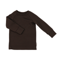 Upcycling Merino Kinder Longsleeve Lila