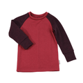 Upcycling Merino Kinder Longsleeve Rosa