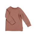 Upcycling Merino Kinder Longsleeve Rosa