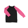 Upcycling Merino Kinder Longsleeve Rosa