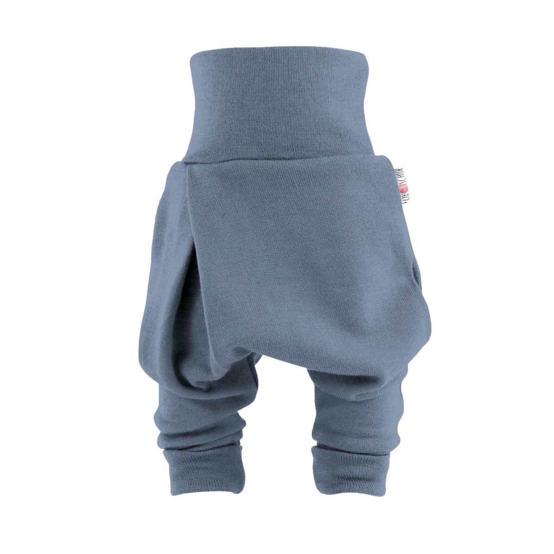 Upcycling Merino Mitwachshose Blau - ForSchur